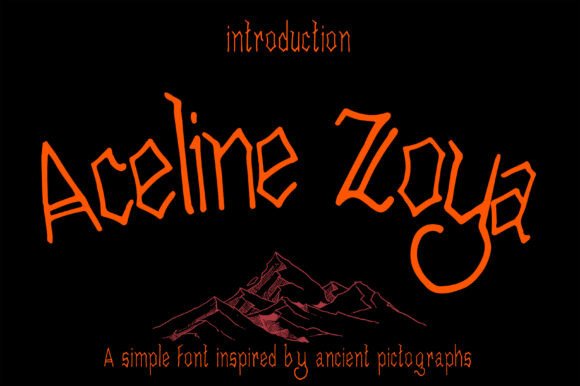 Aceline Zoya: A Bold Blackletter Typeface for Modern Brands