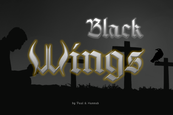 Black Wings Font: A Bold Choice for Brand Identity