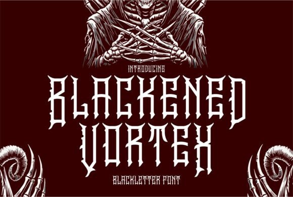 Blackened Vortex Font: Elevate Your Brand Identity