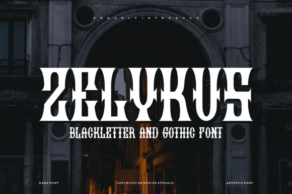 Designing Bold Headers with the Zelykus Typeface