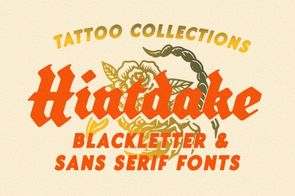 Hintdake: A Bold Blackletter Typeface for Modern Branding