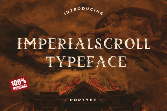 Imperialscroll: A Regal Blackletter Typeface for Editorial Design