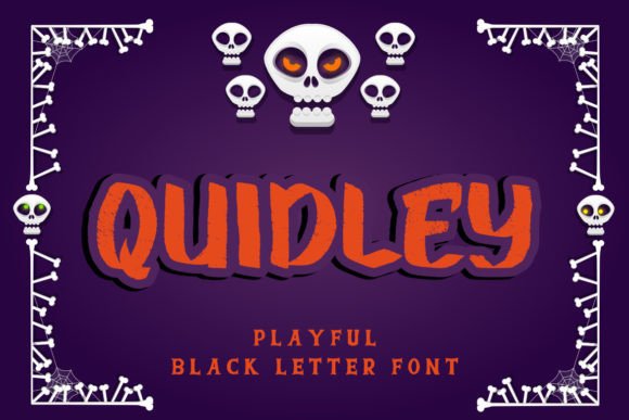 Quidley Typeface: A Playful Choice for Modern Web Design