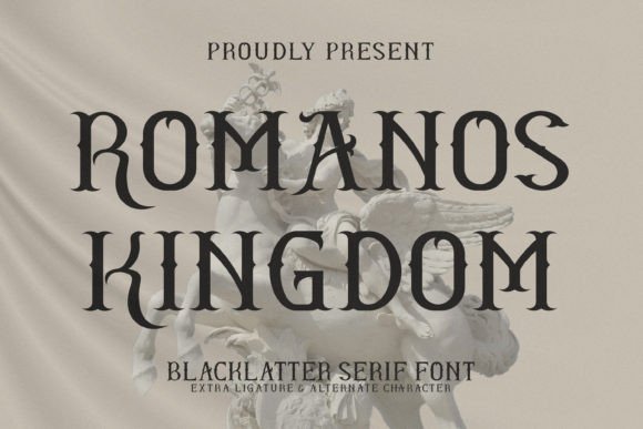 Romanos Kingdom: A Bold Typeface for Modern Branding