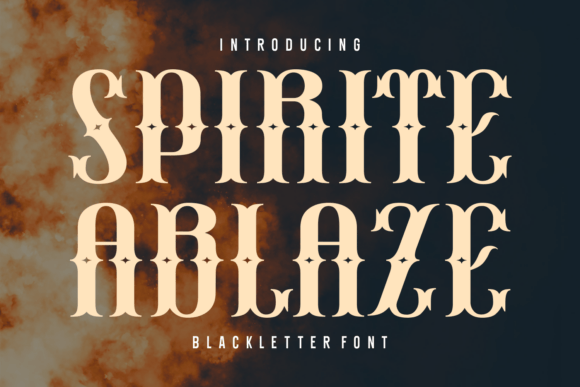 Spirite Ablaze Font Review: A Bold Blackletter for Branding