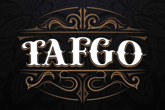 Tafgo: A Bold Blackletter Font for Handmade Brands