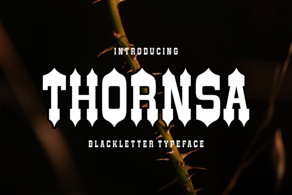 Thornsa: A Medieval Typeface for Authentic Branding